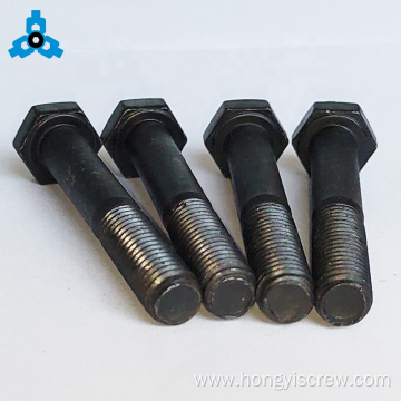 DIN931 Black oxide Half Thread Hex Head Bolts